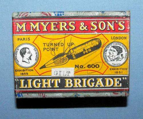 OLD M. MYERS & SON No. 600 PEN NIBS SEALED IN BOX
