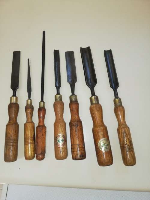 Wood chisels.