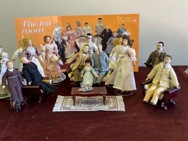 Scenes of Victorian life - Del Prado miniatures
