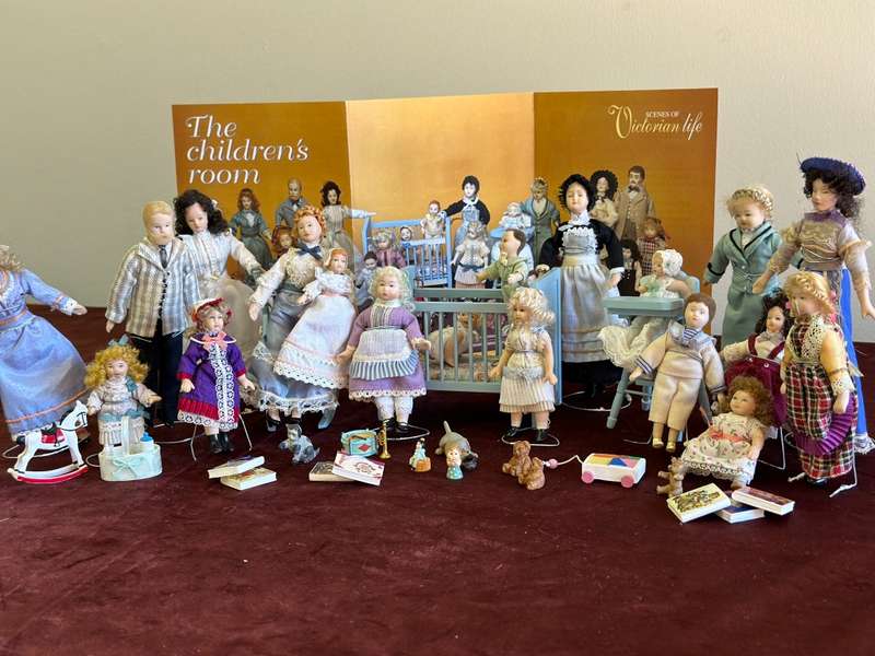 Scenes of Victorian life - Del Prado miniatures