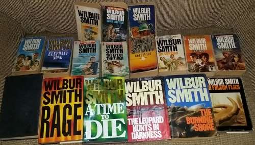 Classic Wilbur Smith Collection of Books  (19 Books)+Seventh Scroll* Plus Extra!!