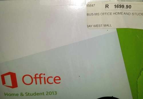 Reduced!** Microsoft Office Home & Student. Opened but not used.