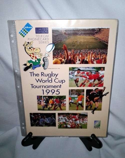 *Reduced*! Rugby World Cup 1995 Telkom Phonecard Limited Edition-Scarce