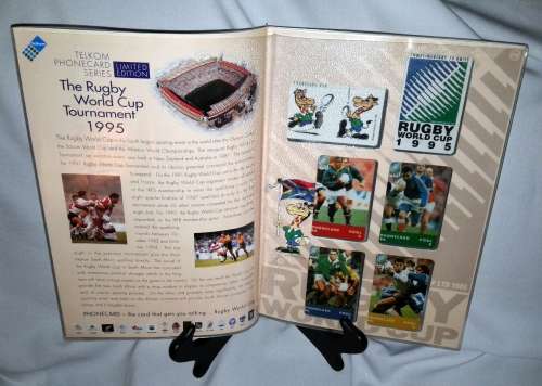 *Reduced*! Rugby World Cup 1995 Telkom Phonecard Limited Edition-Scarce