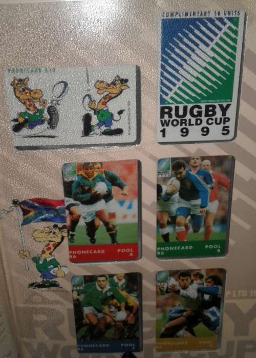 *Reduced*! Rugby World Cup 1995 Telkom Phonecard Limited Edition-Scarce