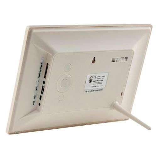 Fotomate 10'' FM301L Digital Photo Frame - White