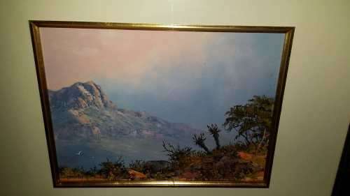 Sonja Meyer-Oils Collectors piece.-Beautiful wood Frame