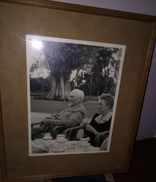 Reserved for *Omo111* General JAN SMUTS & Issie Smuts Photo with SIGNATUREs