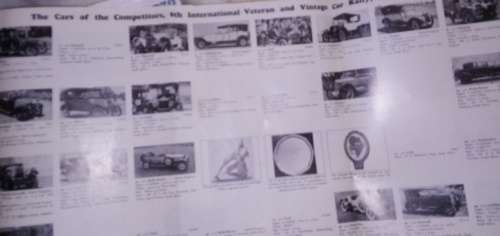 Souvenir Programme : 8th International Veteran and Vintage Car Rally - Cape Town to Durban 1968 RARE