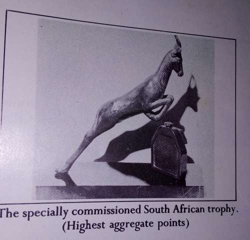 Souvenir Programme : 8th International Veteran and Vintage Car Rally - Cape Town to Durban 1968 RARE