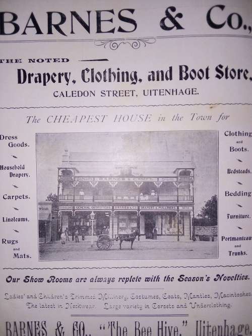 Uitenhage Past and Present : Souvenir of the Centenary 1804 - 1904 (publ. 1904)