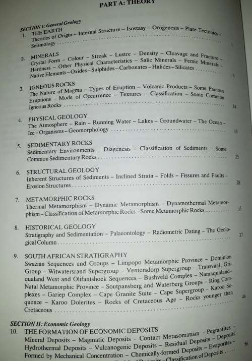 South African Geology For Mining, Metallurgical, Hydrological and Civil Engineering. Tenth Editio