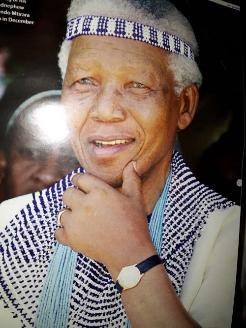 Nelson Mandela-You-Man of History Scarce Supplement Magazine-Robben Island  info