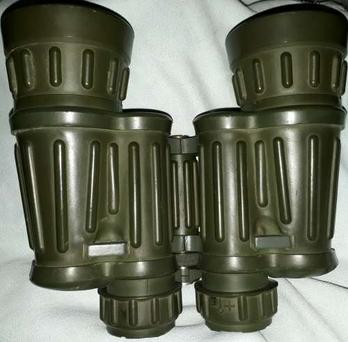 Rare Superior 12x50 TASCO  Rubber Coated  Military BINOCULARS