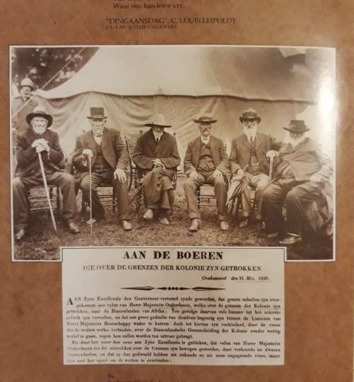 Groot Trek Herdenkingsfees 1838-1988 Plus Extra Items (Collection of Items)