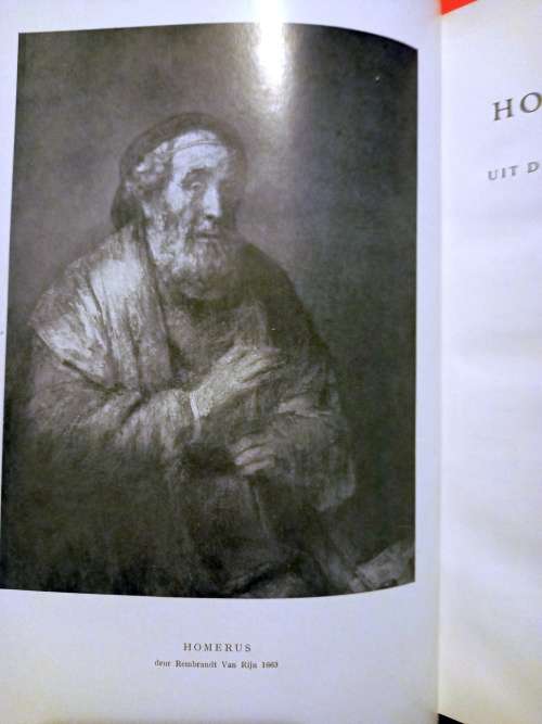 Homerus: die Ilias ... Vertaal der J.P.J. van Rensburg.