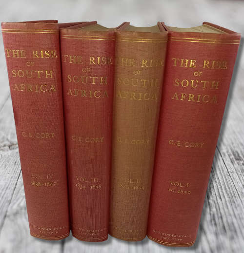 The Rise Of South Africa 1928- GE Cory- All in 4 Stunning Volumes