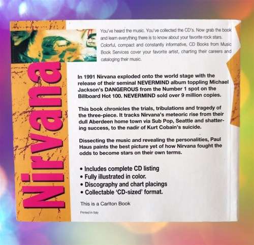 Rare-Nirvana Interview Disc and Book Limited Edition CD