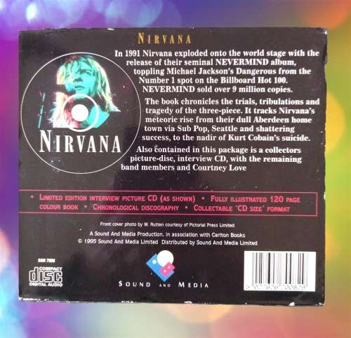 Rare-Nirvana Interview Disc and Book Limited Edition CD