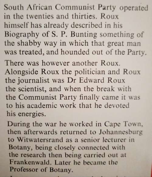 Rebel pity: The life of Eddie Roux  by Roux, Edward