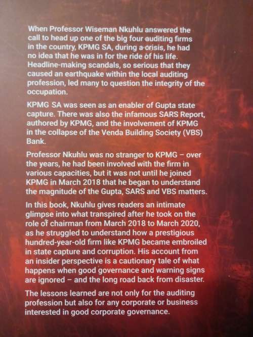 Enabler or Victim? KPMG SA and State Capture by Lumkile Wiseman Nkuhlu-