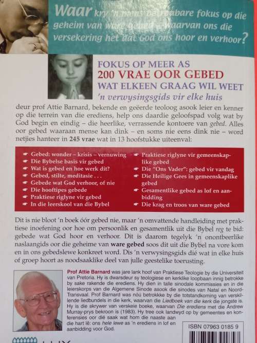 Fokus Op Meer as 200 Vrae Oor Gebed - `n Verwysingsgids Vir Elke Huis (Afrikaans, Paperback)