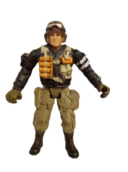 7 x Vintage Chap Mei Army Action Figures Military