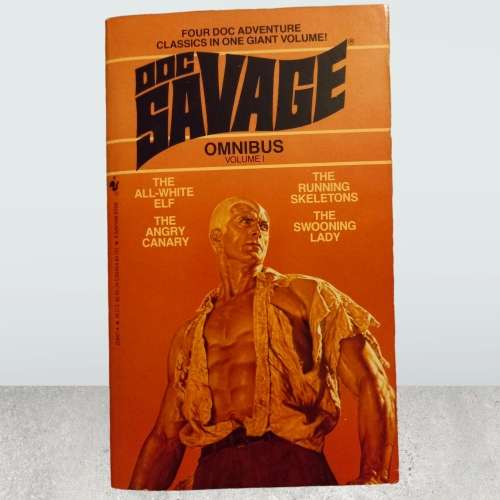 Reserved for Moose99 Doc Savage 9 Books- Omnibus etc