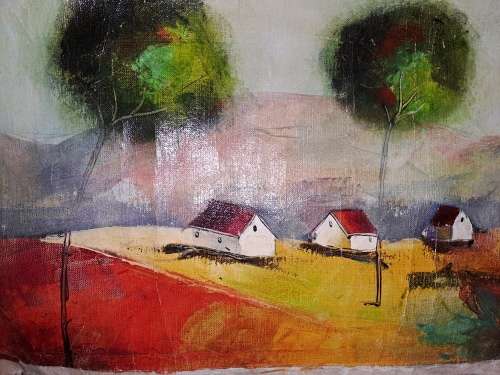 6 Oils by Ndabuko Ntuli-Unframed Stunning