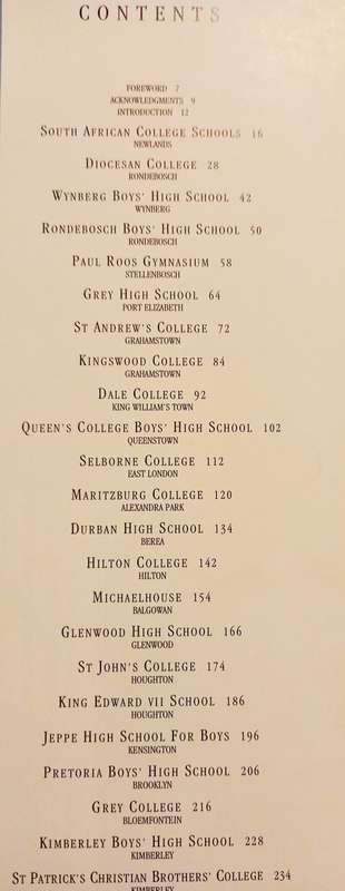 Historic schools of South Africa: An ethos of excellence  by Hawthorne, Peter-In slipcase