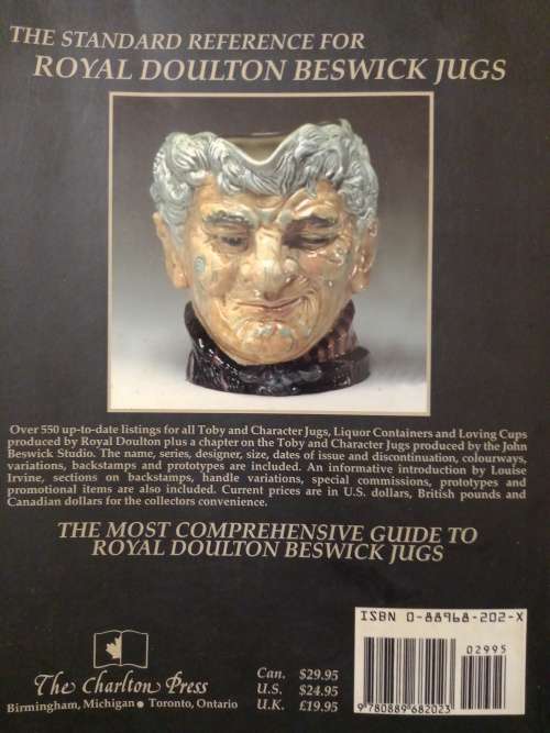 Royal Doulton Beswick Jugs (4th Edition)-The Charlton Standard Catalogue  by Dale, Jean