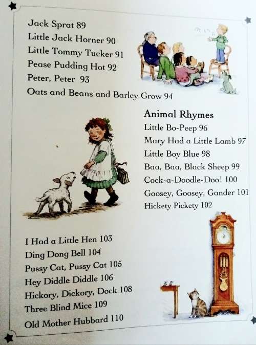 Nursery Rhyme Treasury: Classic Nursery Rhymes to Share- Take a Look Mums!!
