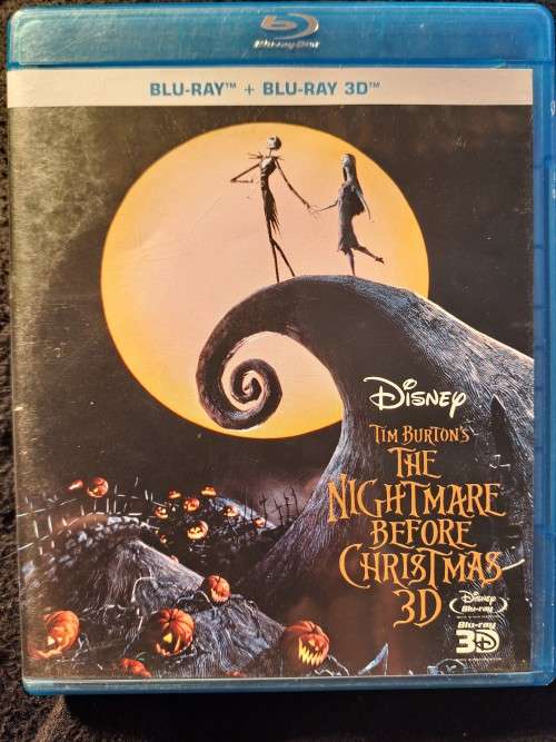 The Nightmare Before Christmas (Blu-ray 3D + Blu-ray) Scarce