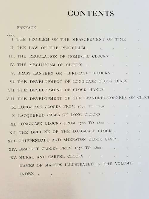 English domestic clocks  by Cescinsky, Herbert And Webster, Malcolm R.