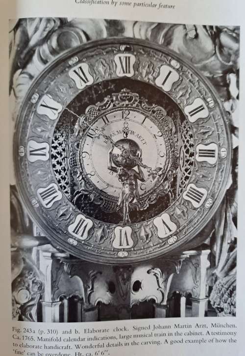 The Book of Old Clocks and Watches. by Hans von Bertele over 700 pictures and 20 coloured plates.