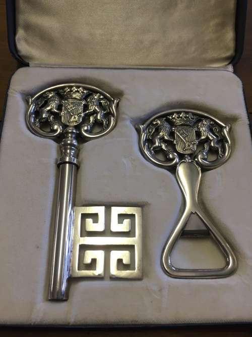Brinkmann and Lange Corkscrew and bottle opener