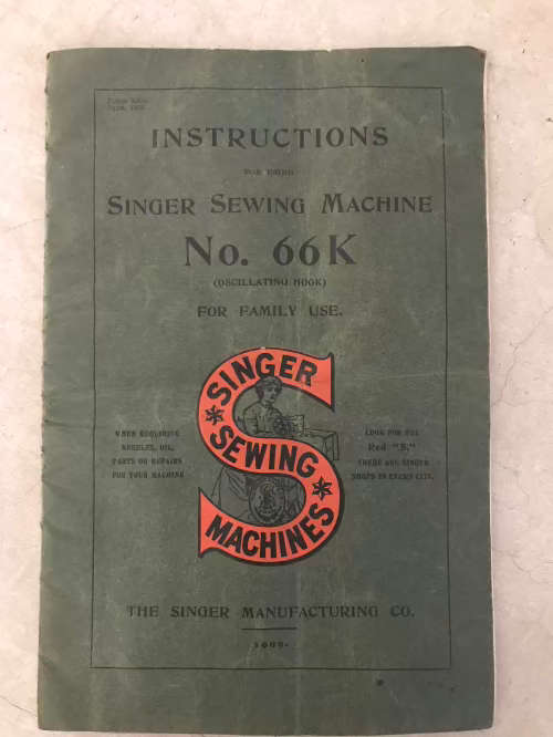 Singer No.66K sewing machine