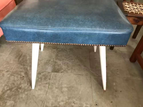 Midcentury Folding Step Stool 1950`s