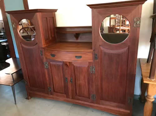 Teak Arts and Crafts sideboard