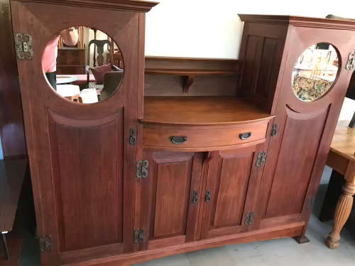 Teak Arts and Crafts sideboard