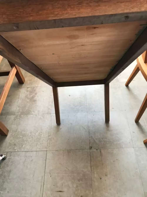 Retro tiled coffee table