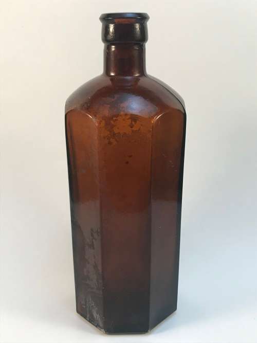 MILTON VINTAGE BROWN / AMBER BOTTLE