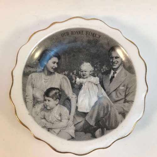 Rare Our Royal Family Pin Tray by Royal Standard