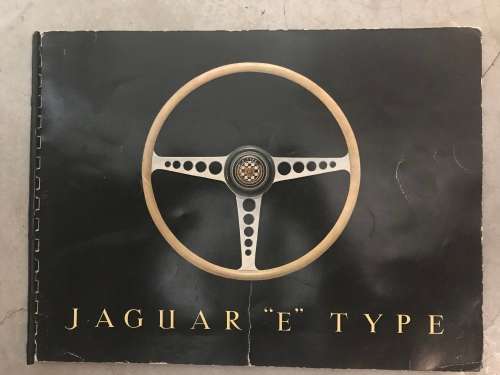 Jaguar E Type Sales Brochure 1961-1964 ORIGINAL