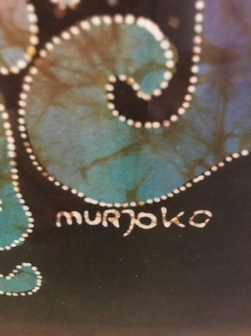 Large Framed Batik by Murjoko