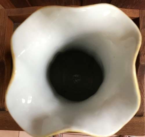Antique Kinjo China Hand Painted Nippon Vase Japanese