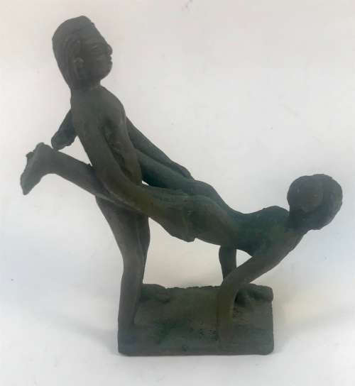 Rare Erotica Bronze Kamasutra Figurines