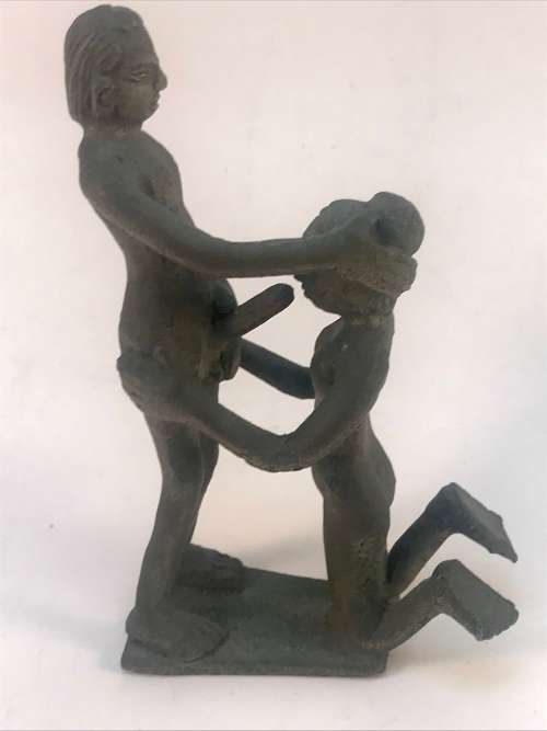 Rare Erotica Bronze Kamasutra Figurines