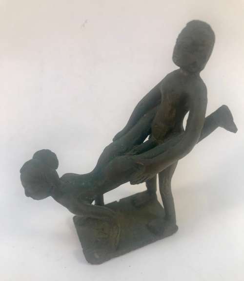 Rare Erotica Bronze Kamasutra Figurines