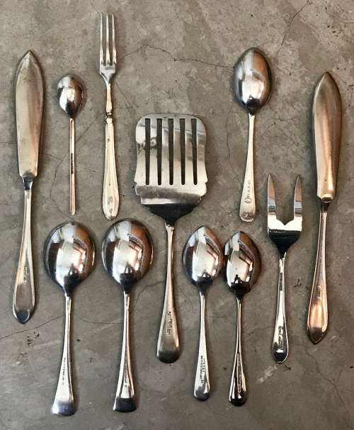 Mixed lot of Silver plated cutlery